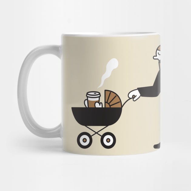 Caffeinated Baby Stroller by GregClarke